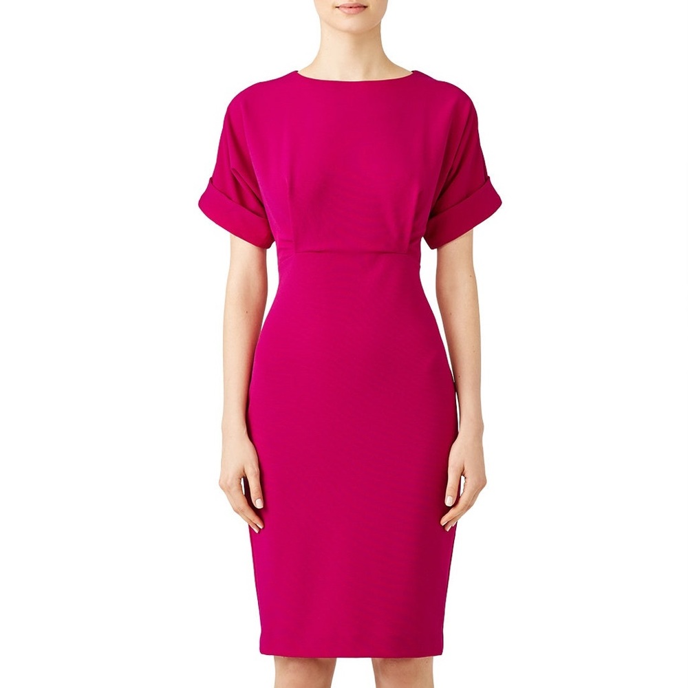 Badgley Mischka Fuchsia Dress